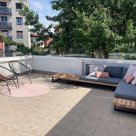 Atico Con Preciosa Terraza En Algorta Apartment Getxo Ngoại thất bức ảnh